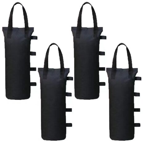 BEBUSINGOTO Lot de 4 Sac De Lestage pour Tonnelle, 20  50cm Poids pour Tonnelle Sac de Sable, Lestage Tonnelle Poids pour Tonnelle Oxford 600D pour Tente de Canopée, Parapluie de Terrasse, Mobilier (1/5)