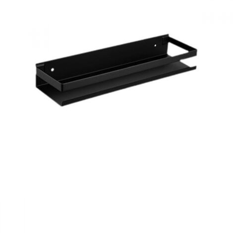 BEBUSINGOTO Étagère Murales 40CM Étagère Salle de Bain Douche Modernes Acier Inoxydable SUS304 Noir Mat, (1/5)