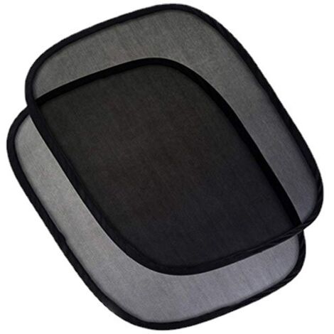 BEBUSINGOTO Pare Soleil Voiture bébé 2pcs 50x30cm, Pare-Soleil Auto-Adhésifs pour Enfants, Fenêtre Latérale Universelle Pare - Soleil Accessoires de Voiture, Lunette Arrière Sombre Pare - Soleil, Ant (1/4)