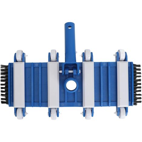 BEBUSINGOTO Tête D'aspirateur De Piscine avec Brosse, Kit De Remplacement De Fixation De Tête D'aspirateur De Piscine en PP De 14 Pouces pour Accessoires De Nettoyage De Piscine (1/5)