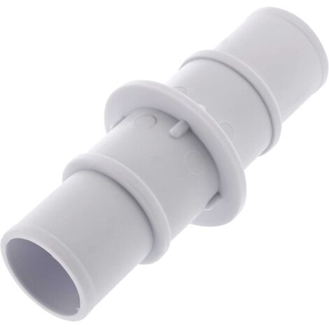 BEBUSINGOTO iscine connecteur 32 et 38 mm. Permet de Prolonger Les tuyaux Aussi Bien de diamètre ou de réduire Le Bruit, Blanc, 32/38 (1/3)