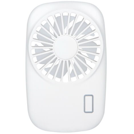BEBUSINGOTO Ventilateur de Poche Mini Puissant Petit Petit Ventilateur Portable Personnel Vitesse RéGlable Usb Refroidissement Rechargeable-Blanc