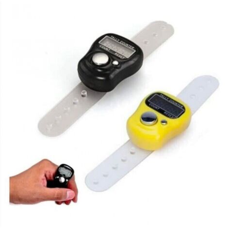 BEBUSINGOTO 2 PCS ompteur, Compteur Manuel, Compteur Digital, Compteur Clicker, Compteur Numérique, Compteur Electronique, Compteur électronique, Compteur Numeration, Compte-Rangs, Compte Rang Tricot (1/5)