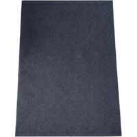 BEBUSINGOTO Tapis de cheminée ignifuge, tapis de feu antidérapant, tapis ignifuge 100150cm