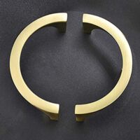 BEBUSINGOTO pièces de poignées de quincaillerie d’armoire, poignées de tiroir, poignées de placard, poignées d’armoire de télévision, poignées élégantes en cuivre doré, poignées à double trou