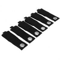 Sangles de rangement de câbles robustes 12 pièces Support de rallonge Crochet Boucle Organisateur Cintre