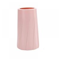 BEBUSINGOTO Vase à fleurs pour décoration de table de mariage, centres de table à manger, centres de table de mariage pour tables, décoration de bureau, conteneurs roses