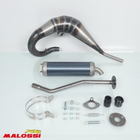 Pot d échappement Malossi pour Moto Derbi 50 Moteur Euro2 Avant