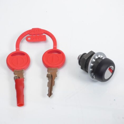 Serrure de selle origine pour moto Derbi 125 Cross city 2007-2013 (1/2)