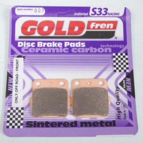 Plaquette de frein Gold Fren pour Quad Yamaha 200 YFS R Blaster (1/2)