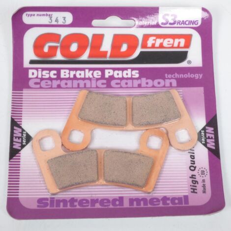 Plaquette de frein Gold Fren pour Quad Polaris 1000 General EPS (1/2)