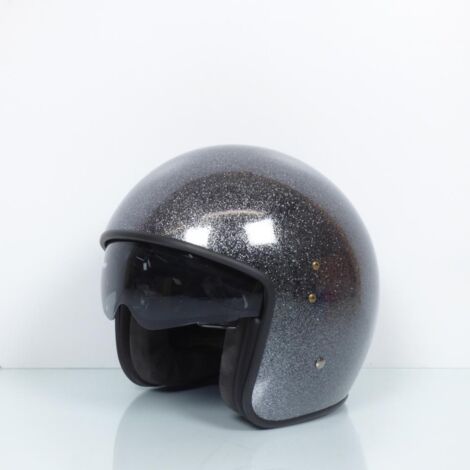 Casque jet UP pour Homme / Femme UP Taille XXL Smart glitter