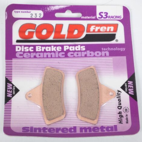 Plaquette de frein Gold Fren pour Quad Arctic cat 375 4X2 4X4 (1/2)