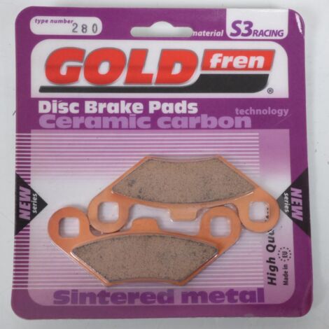 Plaquette de frein Gold Fren pour Quad Goes 625 G I Utx 2012 à (1/2)