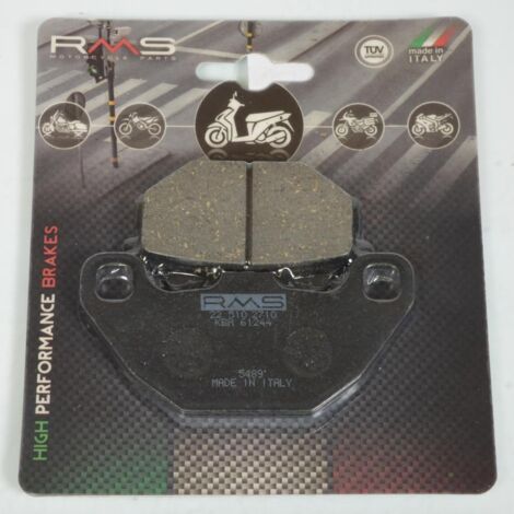 Plaquette de frein RMS pour Quad Kymco 150 MXU 2005 à 2006 L80000 (1/2)