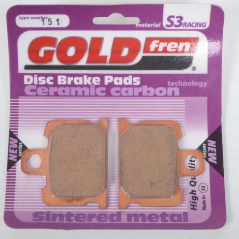 Plaquette de frein Gold Fren pour Auto AVG / AVD Neuf (1/2)