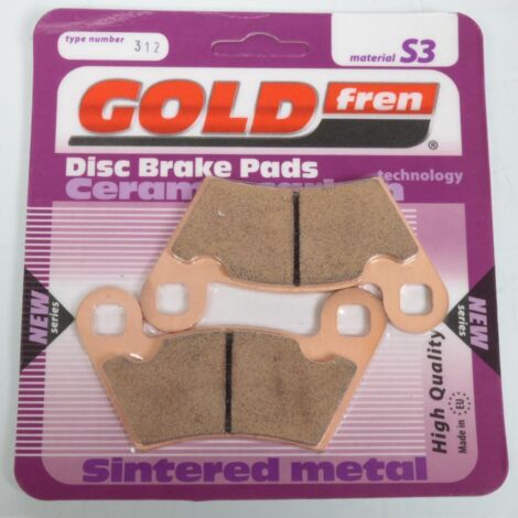 Plaquette de frein Gold Fren pour Quad Polaris 1500 PPS Series II (1/2)