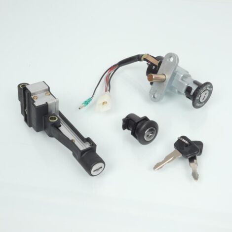 Kit serrure RMS pour Scooter Malaguti 50 F10 Jet Line 1992 à 1998 (1/2)
