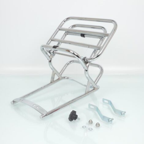 Porte bagage RMS pour Scooter Piaggio 50 Vespa chromé Neuf (1/4)
