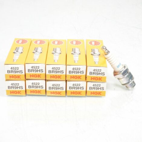 Bougie d'allumage NGK pour Auto BR9HS / 4522 / Par 10 Neuf (1/3)