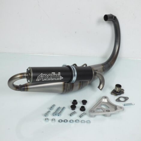 Pot d'échappement de détente Polini Team 4 pour scooter MBK 50 (1/5)