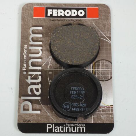 Plaquette de frein Ferodo pour Moto Honda 500 CB four 1972 à 1977 (1/5)