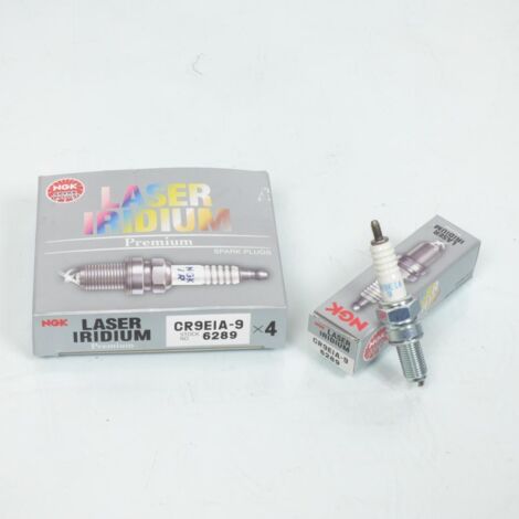Bougie d'allumage NGK pour Bateau Kawasaki CR9EIA-9 Laser Iridium (1/3)