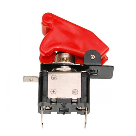 Interrupteur de sécurité Replay 12V 20A type aviateur avec diode (1/5)