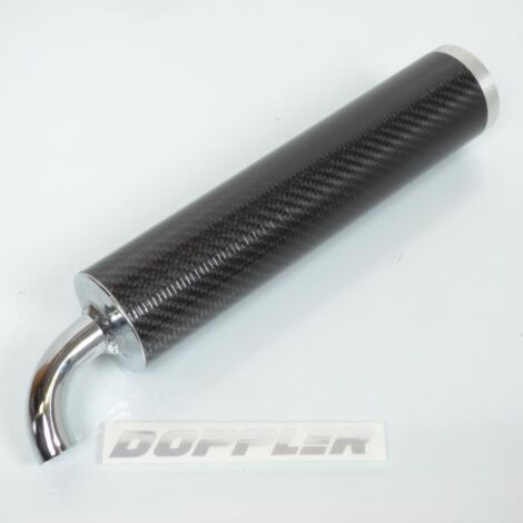 Silencieux d échappement Doppler pour Auto 50 S3R carbone entraxe (1/5)