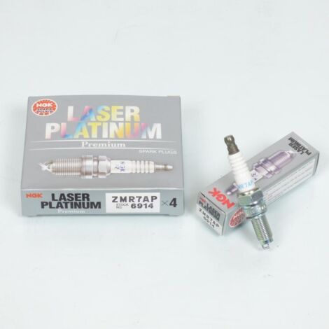 Bougie d'allumage NGK pour Auto ZMR7AP / 6914 Neuf (1/3)