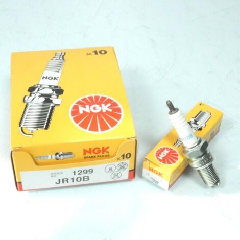 Bougie d'allumage NGK pour Auto JR10B / 1299 / Par 10 Neuf (1/3)