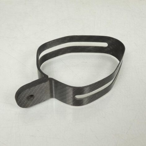 Collier serrage carbone silencieux échappement Akrapovic pour