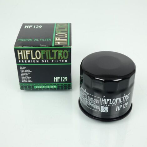 Filtre à huile Hiflofiltro HF129 pour quad SSV mule buggy SXS