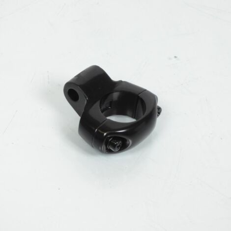 Support rétro noir Ø8mm droit ou gauche pour moto gros guidon (1/5)