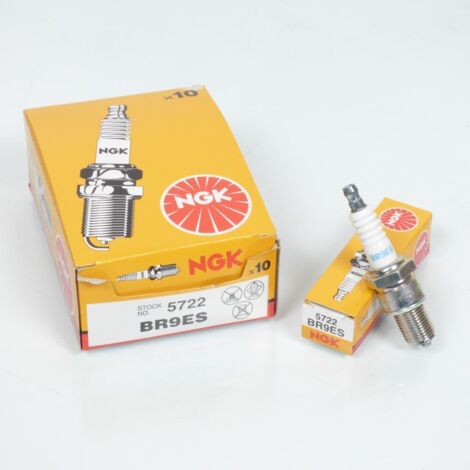 Bougie d'allumage NGK pour Quad Honda 250 TRX R 1986 à 1989 BR9ES (1/2)
