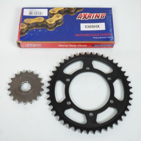 Kit chaîne Axring pour Moto Yamaha 1000 Yzf R1 Sp-R Ohlins 2010 (1/2)