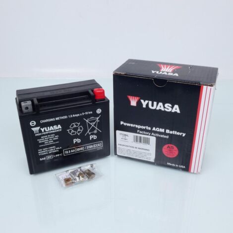Batterie SLA Yuasa pour Moto Harley Davidson 1690 Fxdwg I Dyna