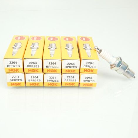 Bougie d'allumage NGK pour moto BPR2ES / 2264 / Par 10 Neuf (1/3)