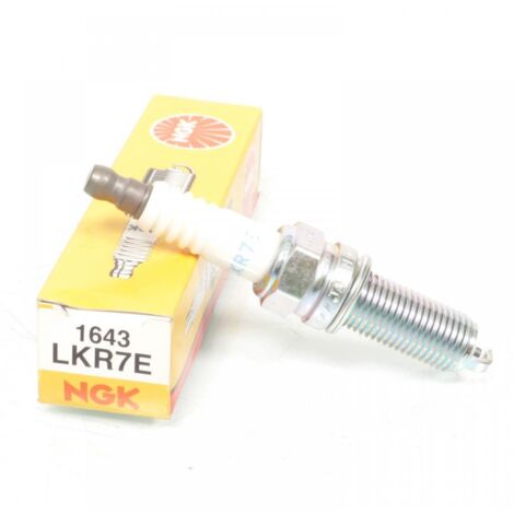Bougie d'allumage NGK pour moto LKR7E / 1643 Neuf (1/2)