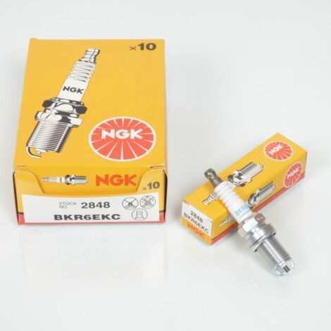 Bougie d'allumage NGK pour Auto BKR6EKC Neuf (1/3)