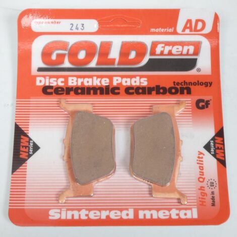 Plaquette de frein Gold Fren pour Quad Honda 680 TRX Rincon 4x4 (1/2)