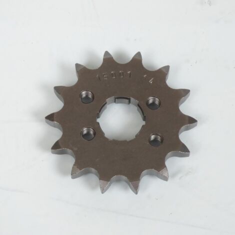 Pignon de sortie de boite Esjot pour Moto Daelim 125 VJ Roadwin (1/4)