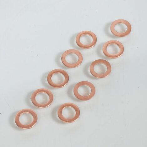 10 joint plat en cuivre vis bouchon vidange 10x16x1.5mm pour moto