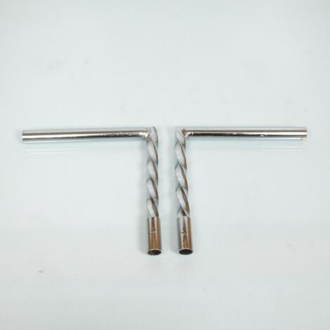 Guidon universel RSM pour Mobylette Peugeot 50 103 MVL torsadé (1/5)