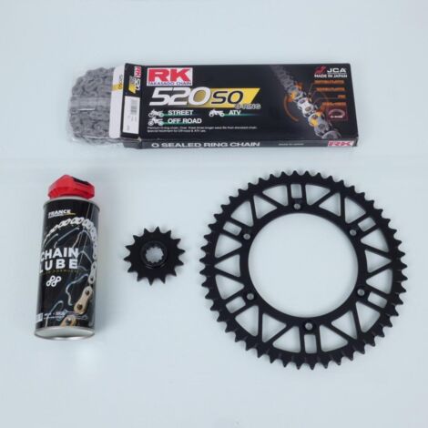 Kit chaîne FE pour moto Husqvarna 450 TE 2005 14x50 Pas 520
