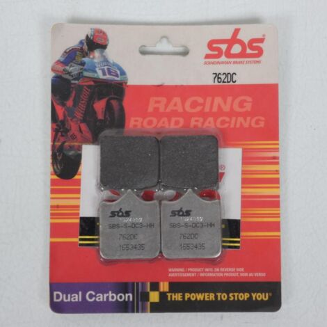 Plaquette de frein SBS pour moto Aprilia 1000 Rsv Tuono R 2003 AV (1/2)