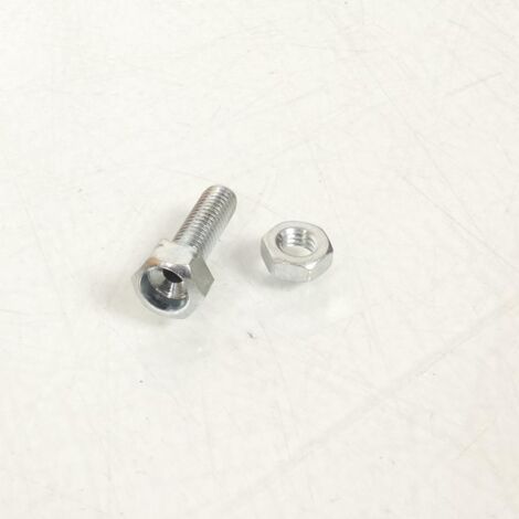 Boulon tendeur câble M6 P100 NU626253 origine pour mobylette MBK (1/4)