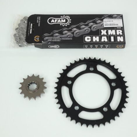 Kit chaîne Afam pour moto Honda 600 Cb F Hornet 1998 à 2006 15x42 (1/4)