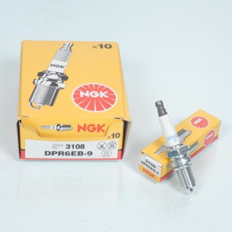 Bougie d'allumage NGK pour Auto DPR6EB-9 / 3108 Neuf (1/2)
