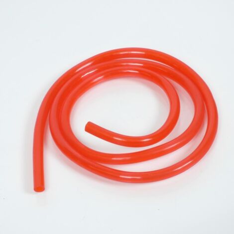Durite d'essence Replay rouge transparent 5x8mm x 1m pour moto 50 (1/2)